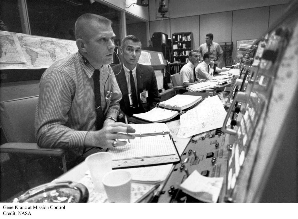 Gene Kranz at NASA's Mission Control.