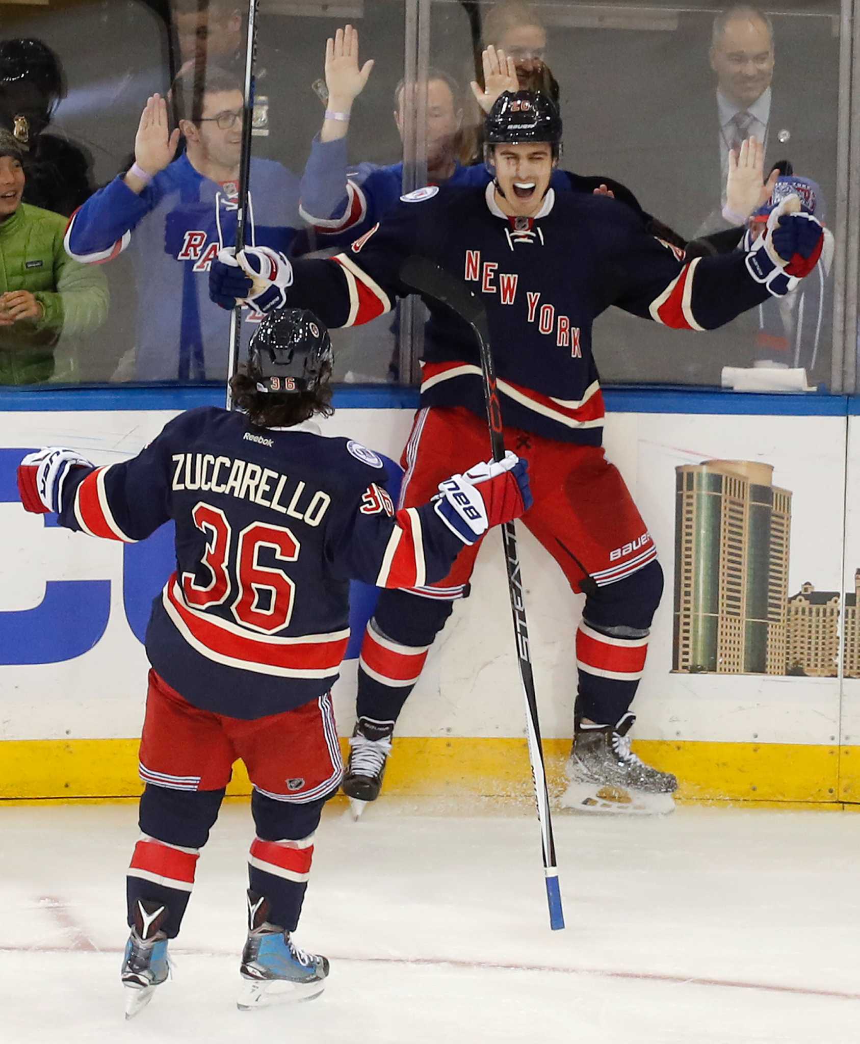 Chris Kreider's late goal lifts Rangers over Islanders: 'Ballsy