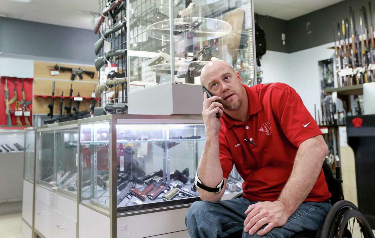 James Hillin, owner of Full Armor Firearms, knows it is "my responsibility to make sure we are doing the right thing" when it comes to selling guns.
