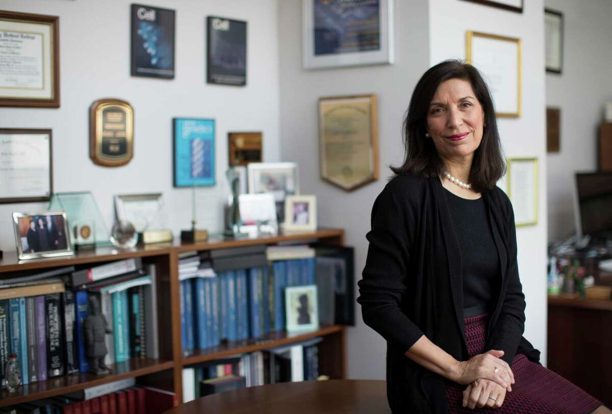 Dr. Huda Y. Zoghbi, a professor in the Departments of Pediatrics, Molecular and Human Genetics, Neurology and Neuroscience at Baylor College of Medicine sits in her office, Friday, Nov. 25, 2016, in Houston. ( Marie D. De Jesus / Houston Chronicle )