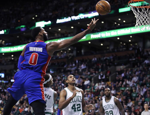 Pistons center Andre Drummond fined $15,000 by NBA