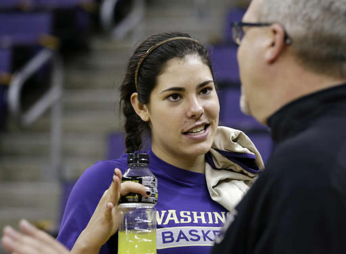 Kelsey Plum goes No. 1 in WNBA draft