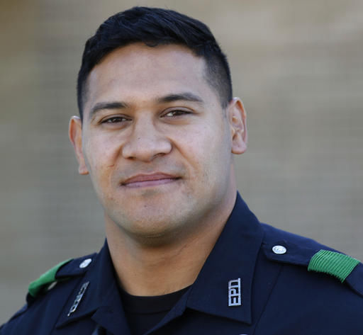 Stuart Eyles Ex-high school football star in Euless now police officer