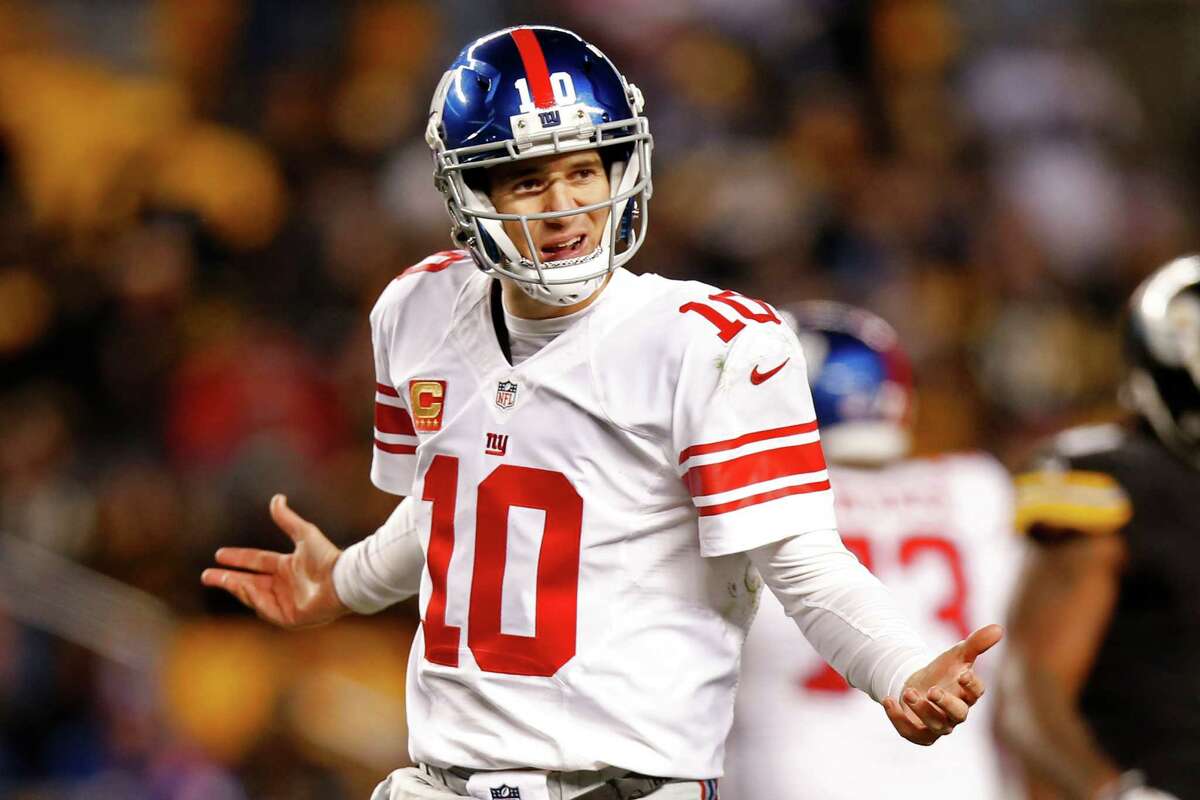 Eli Manning will not start at QB for the Giants on Sunday - the first time in 13 years he will not start a game.