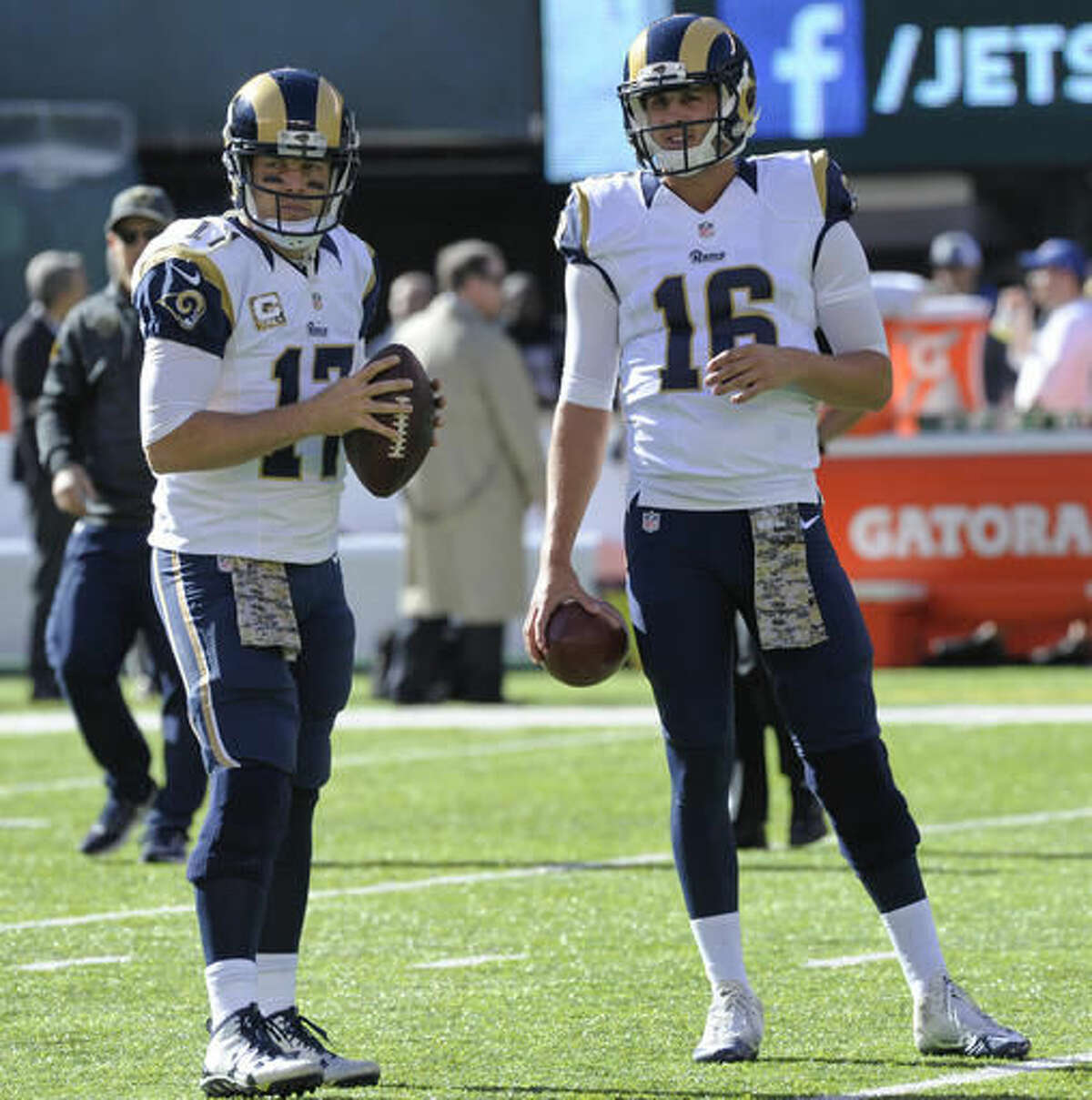 Expectations will be high as Los Angeles Rams rookie Jared Goff