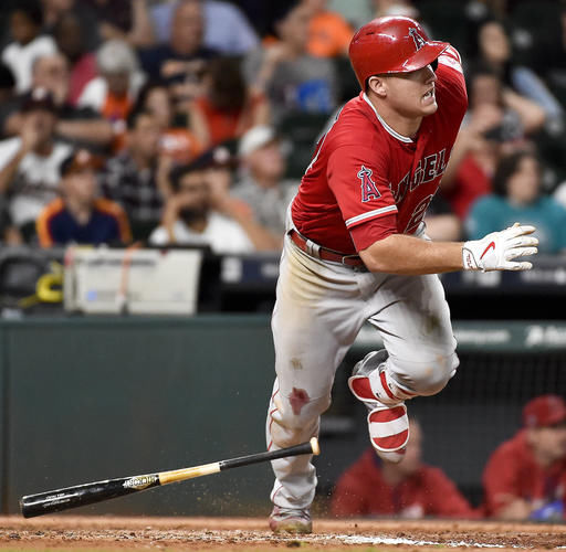 Angels center fielder Mike Trout wins AL MVP award