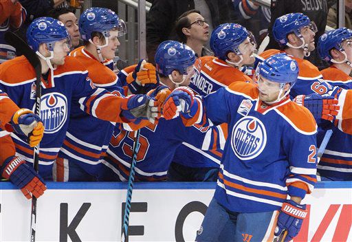 Grabmer scores 2, Rangers beat Oilers 3-1