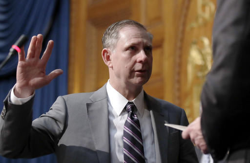 New high court justice takes ceremonial oath at Statehouse