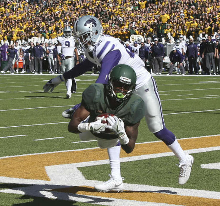 Barnes Scores 4 Tds Kansas State Beats Baylor 42 21 The