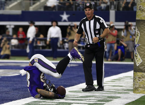 Cowboys beat Ravens 27-17 for 9th straight win