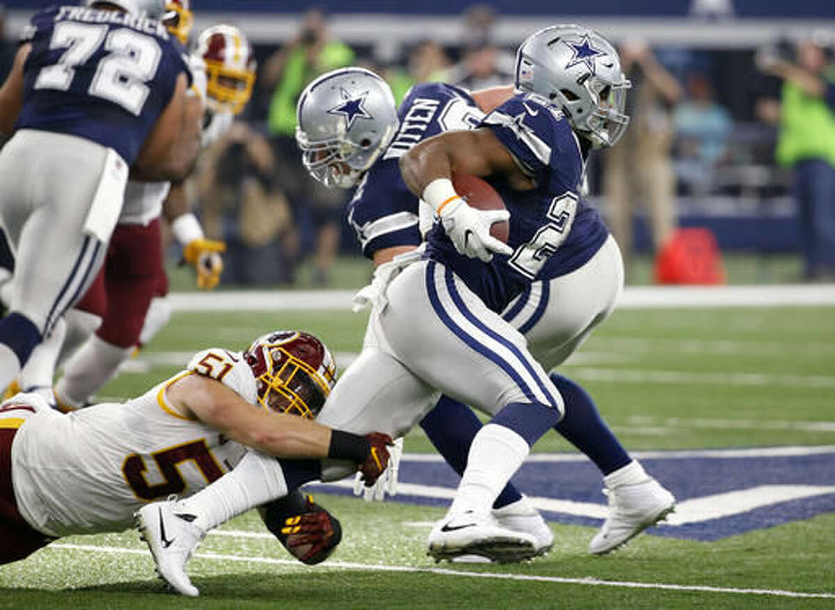 Rookies lead Cowboys to 10th straight, 31-26 over Redskins