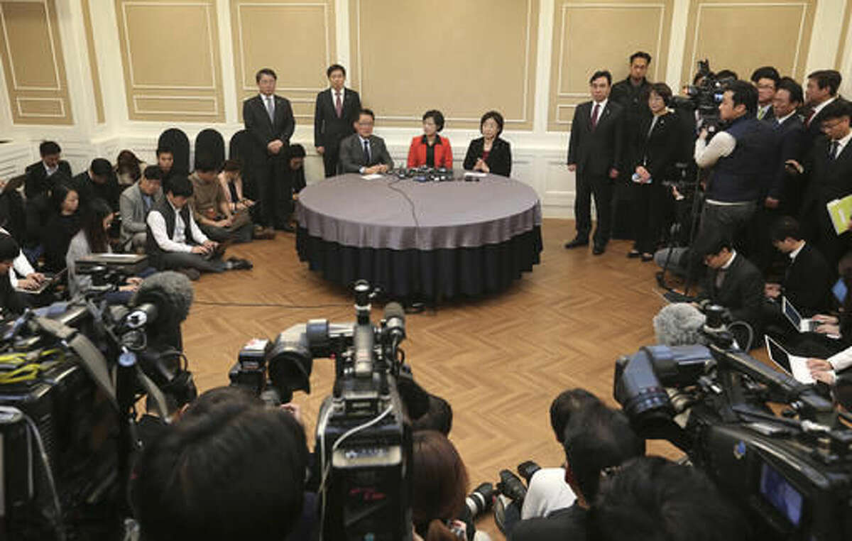 S. Korean Opposition Parties Agree To Impeach President Park