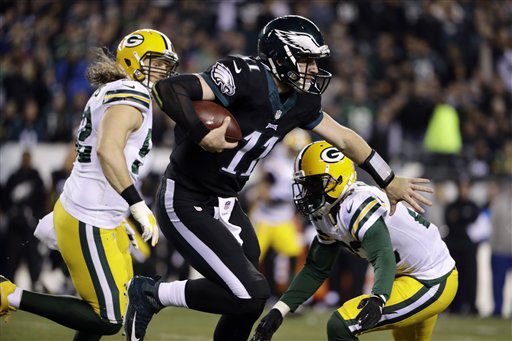 By moving Clay Matthews inside, Packers have Eagles guessing