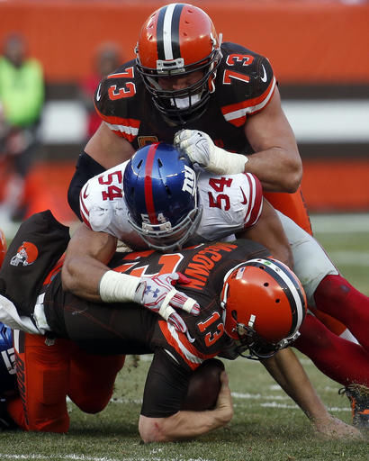 Browns Coach Jackson Emotional After 12th Straight Loss