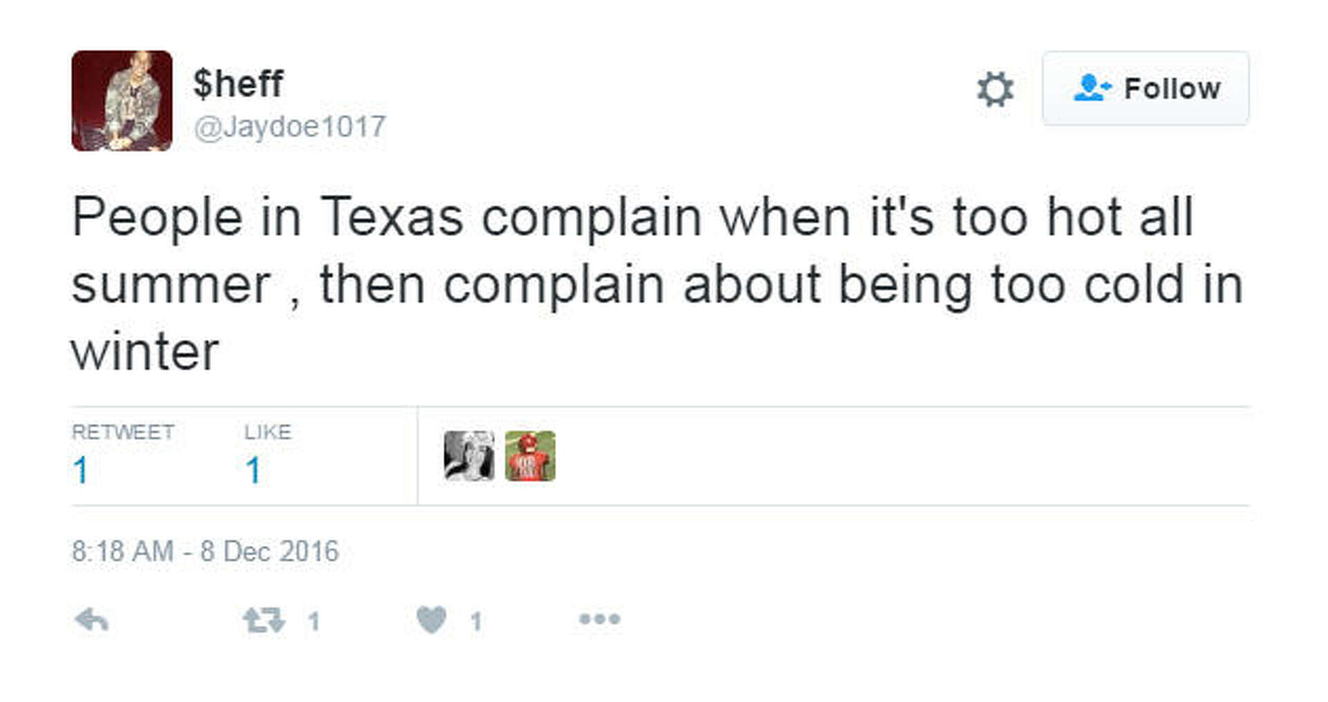 Texas is freaking out over the first cold front coming in  display picture 3