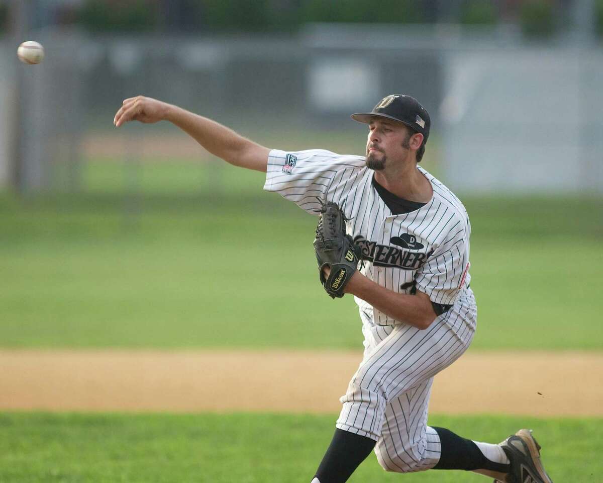 Righthander Mike Hauschild started for the Westerners against Bristol in the first game of the best-of-three NECBL playoff series Monday night at Rogers Park.
