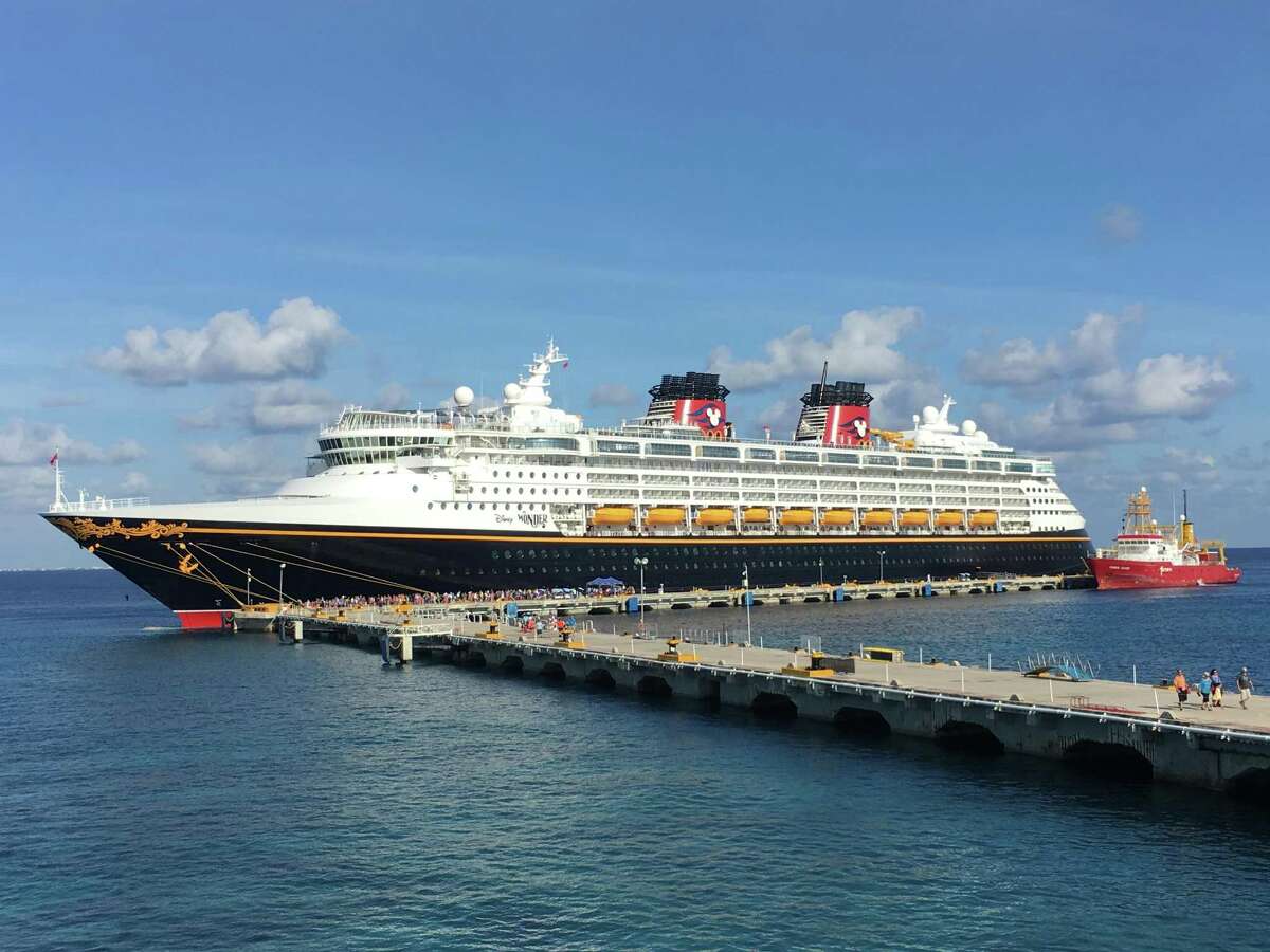 The Disney Wonder is sailing out of Galveston through most of January, with events on board to fascinate “Frozen” fans and wannabe pirates and super heroes.