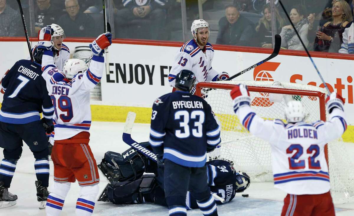 Rangers are back in New York to take on the Winnipeg Jets