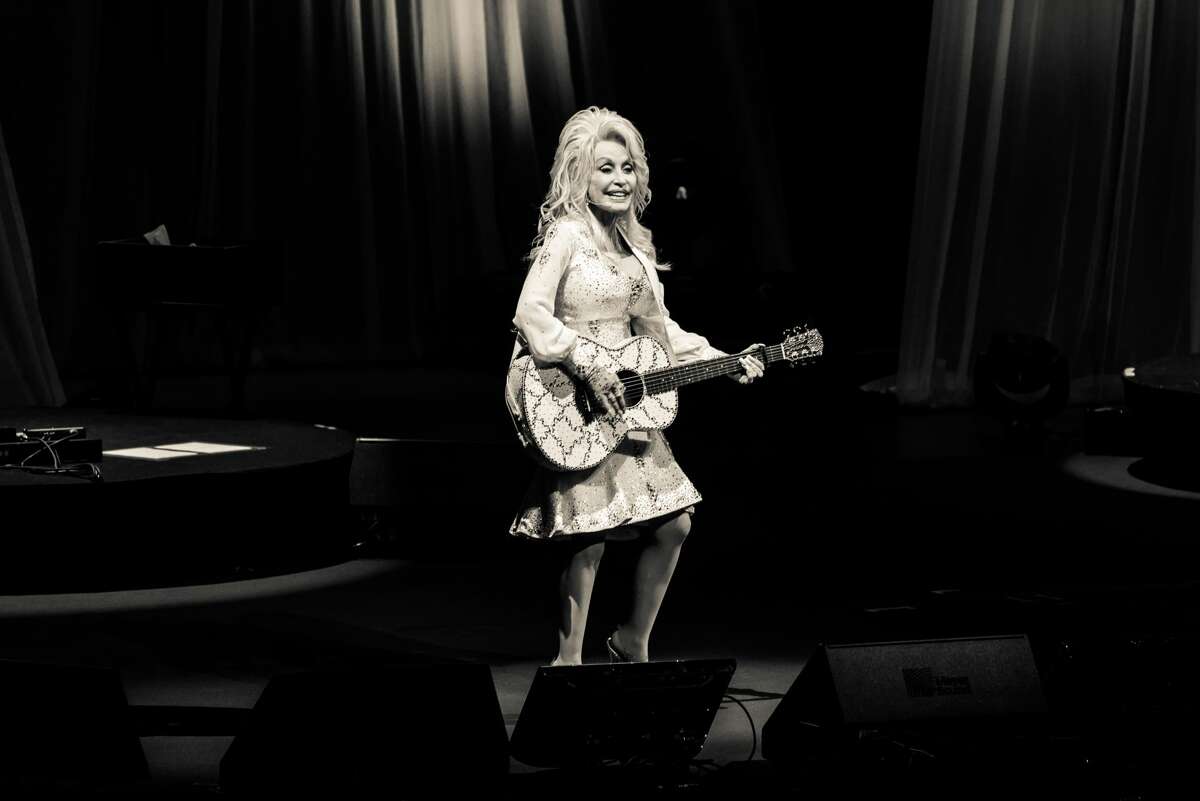 Dolly Parton performed in the Tobin Center Dec. 8, 2016.