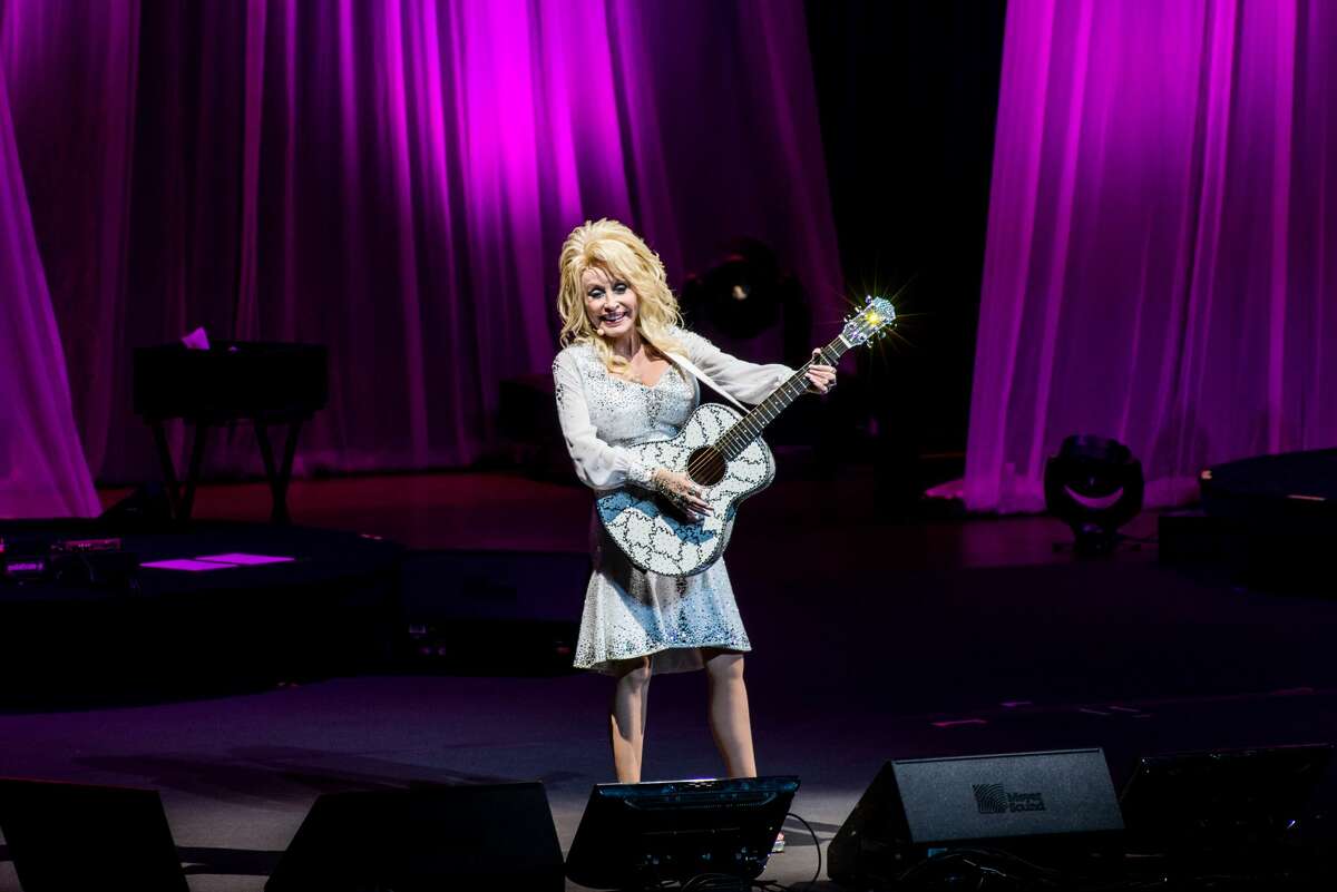 Dolly Parton performed in the Tobin Center Dec. 8, 2016.