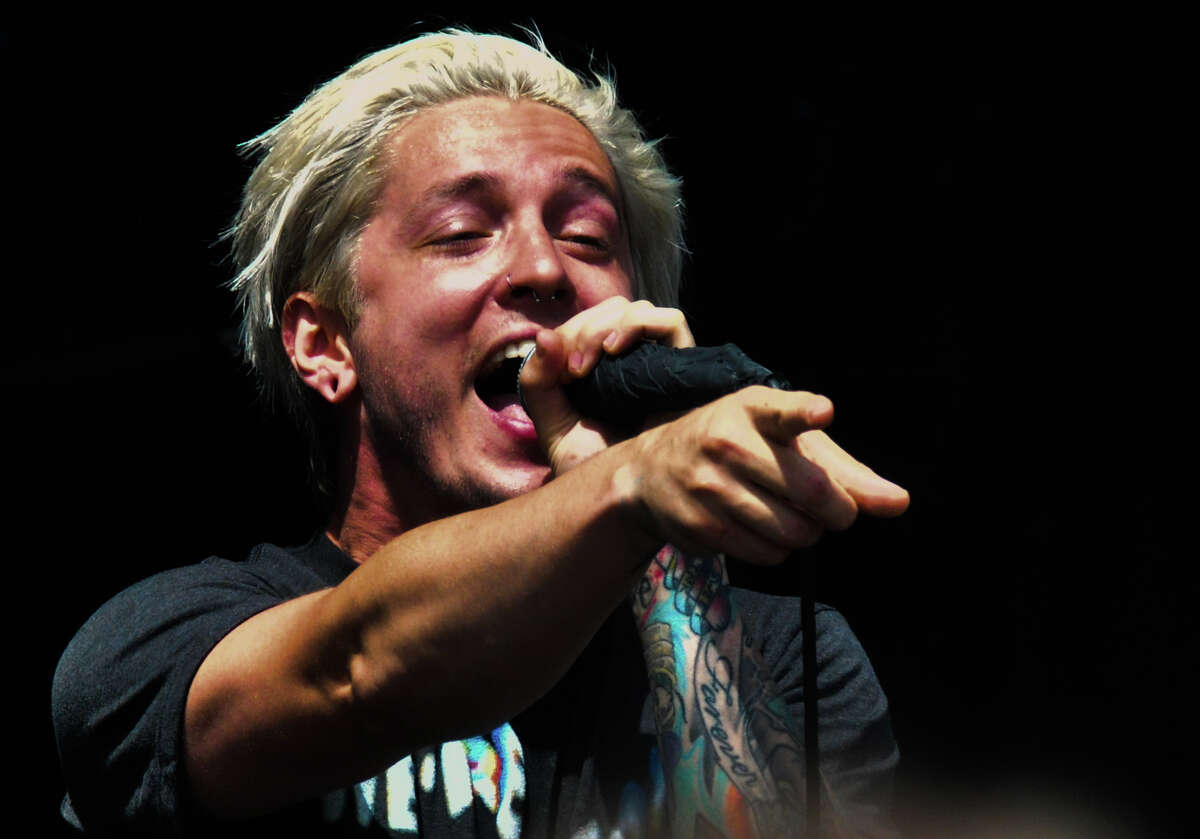 Telle Smith of The Word Alive sings during a set at The Warped Tour in Houston. The Word Alive will be at Scout Bar on Tuesday for the "Overdose" tour.