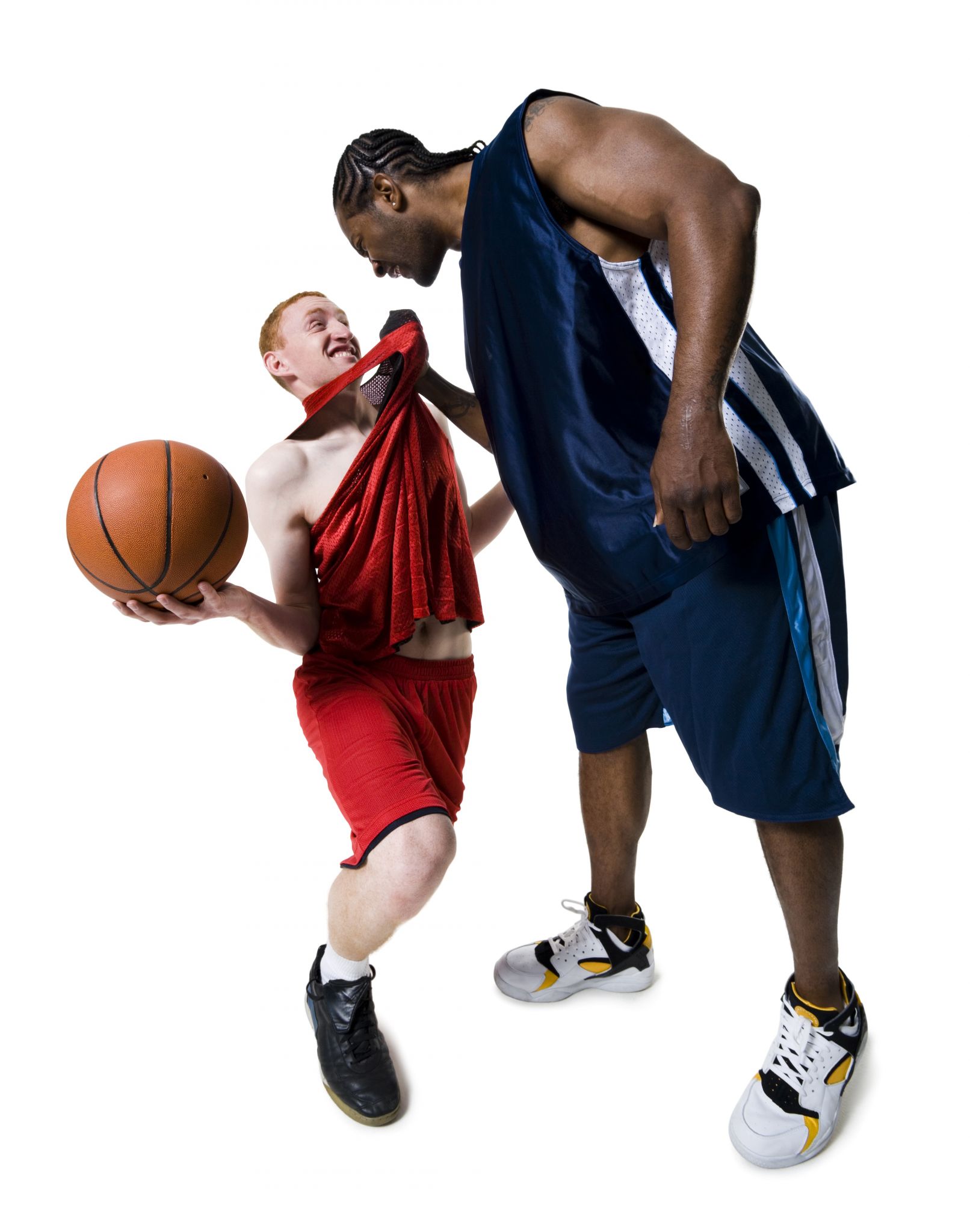 Basketball 2 players. Basketball Cut out.