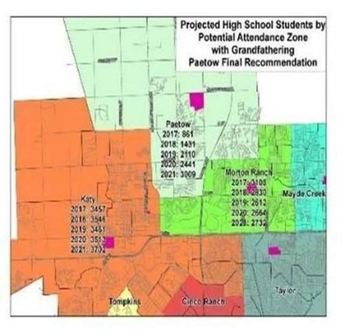 Katy ISD changes attendance boundaries for six schools