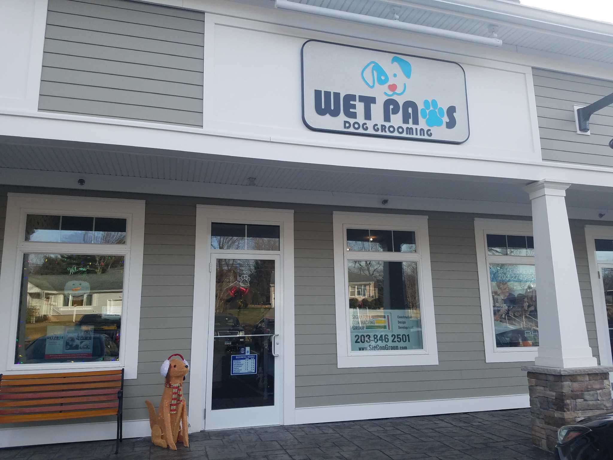 Wet paws grooming sale