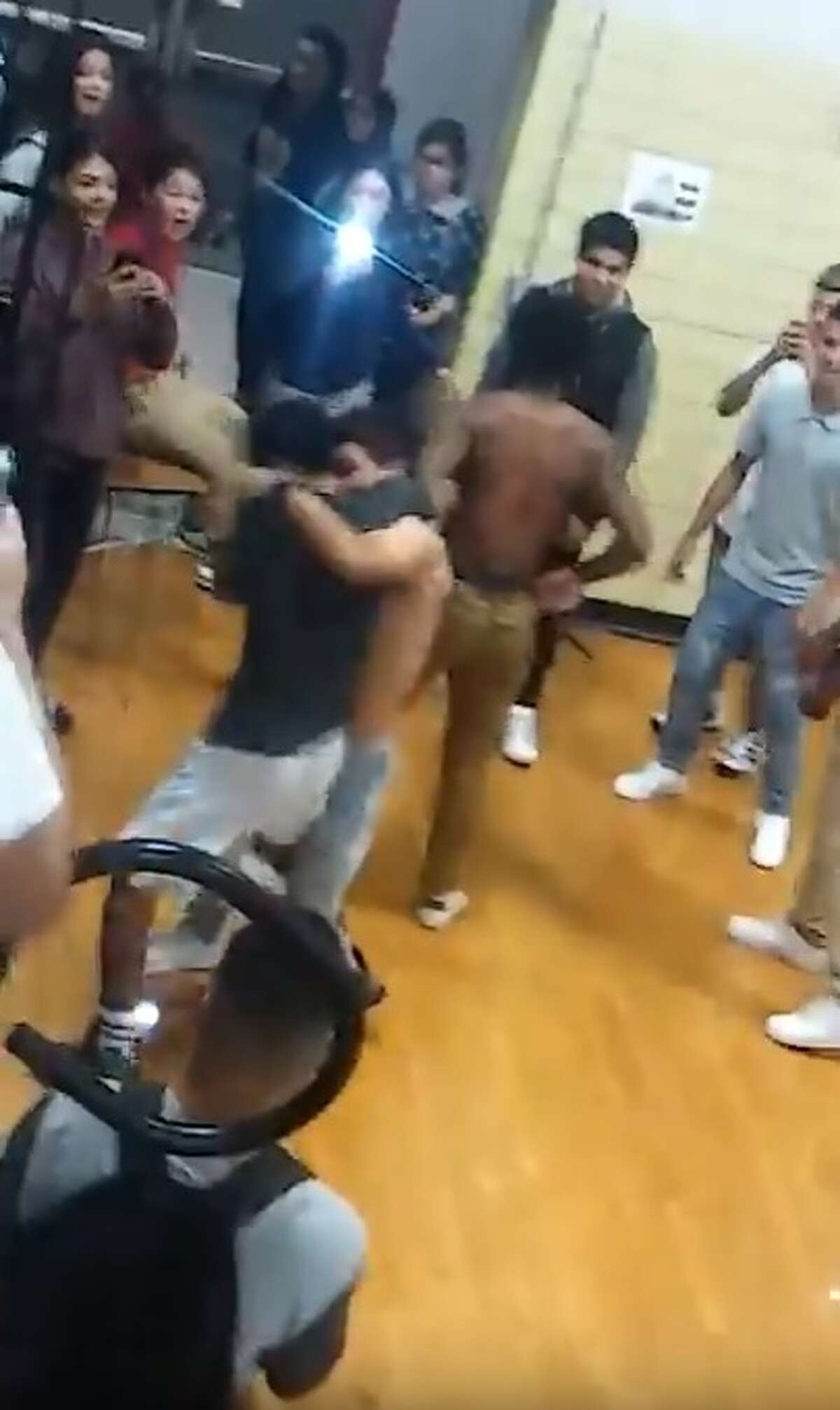 liberty middle school fight video