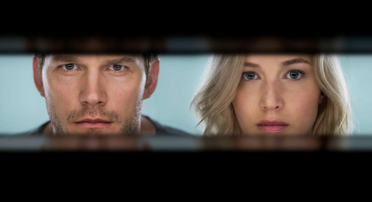 Chris Pratt and Jennifer Lawrence star in Columbia Pictures' PASSENGERS.