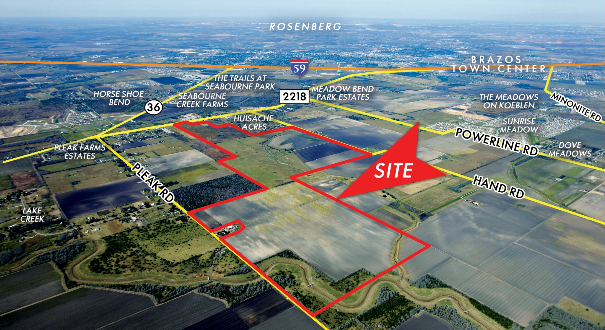 Long Lake Development buys acreage for Rosenberg area community