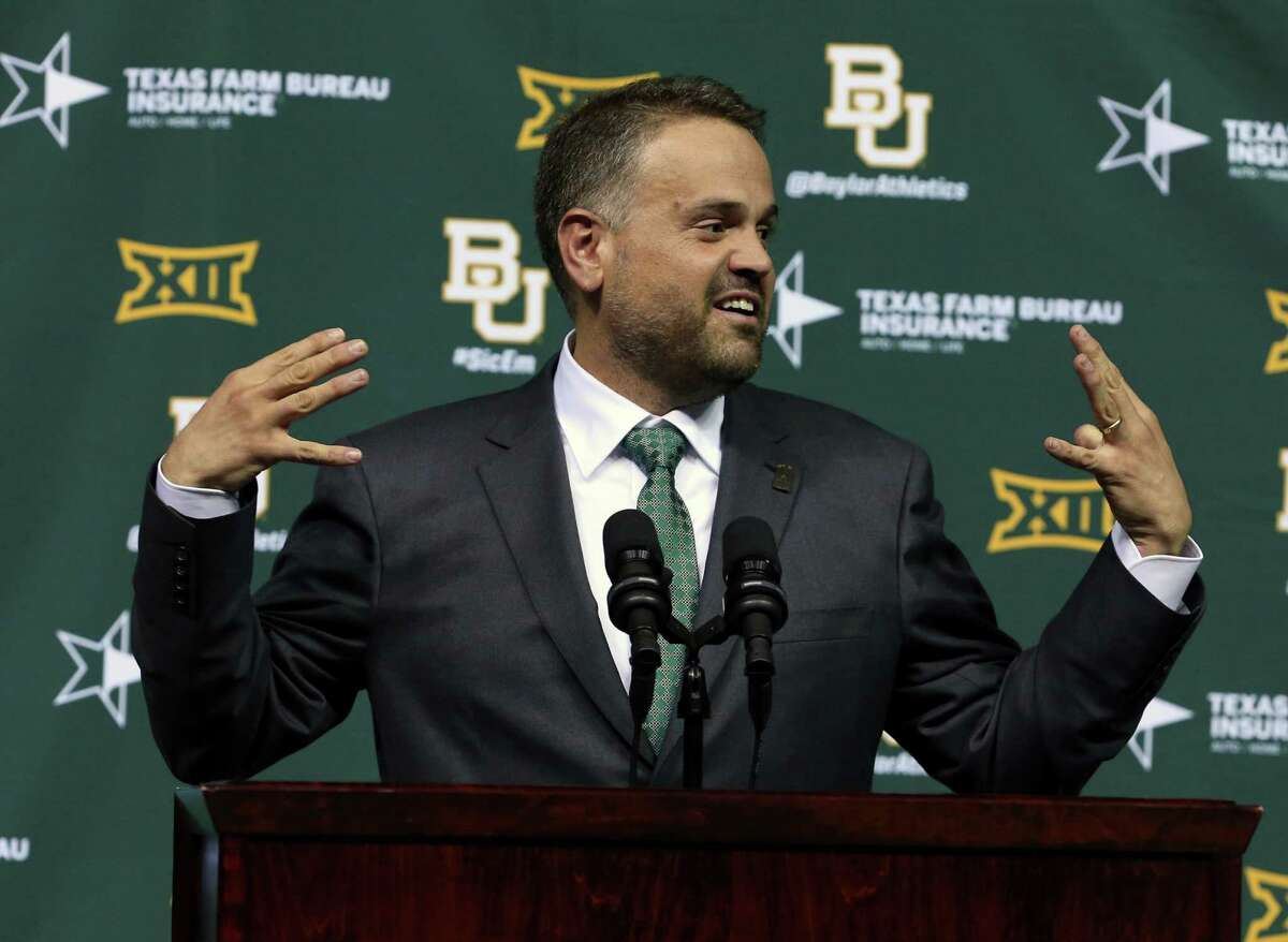 Matt Rhule was proactive in educating his athletes about domestic violence even before he was introduced as Baylor's new football coach last month.