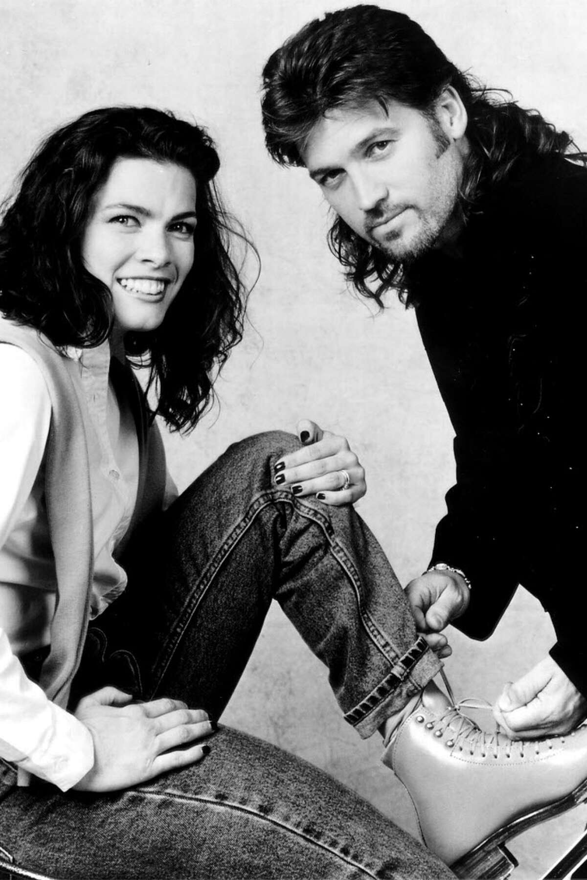 In 1999, Nancy Kerrigan skated to the music of Billy Ray Cyrus and others on the new TNN special "Holiday Celebration on Ice."