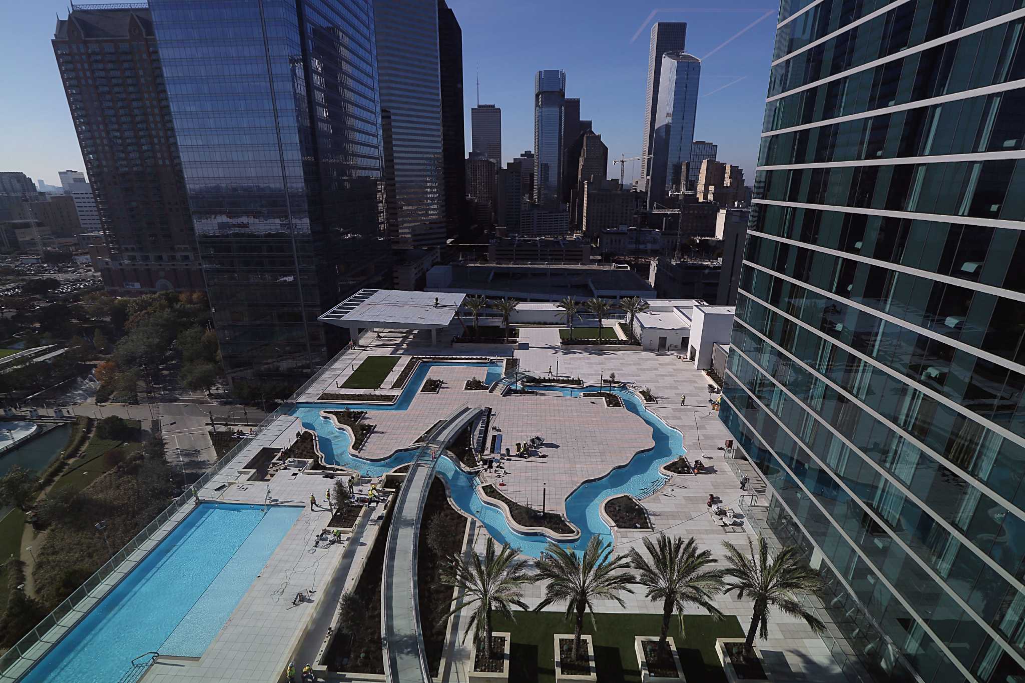 First look inside downtown's new Marriott Marquis hotel - Houston Chronicle