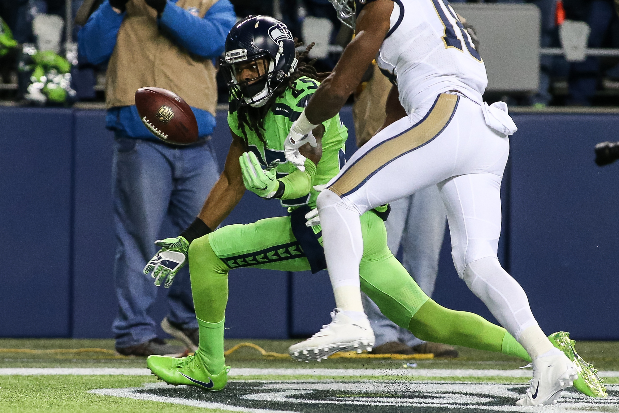 Seahawks' Richard Sherman: No regrets for sideline outburst