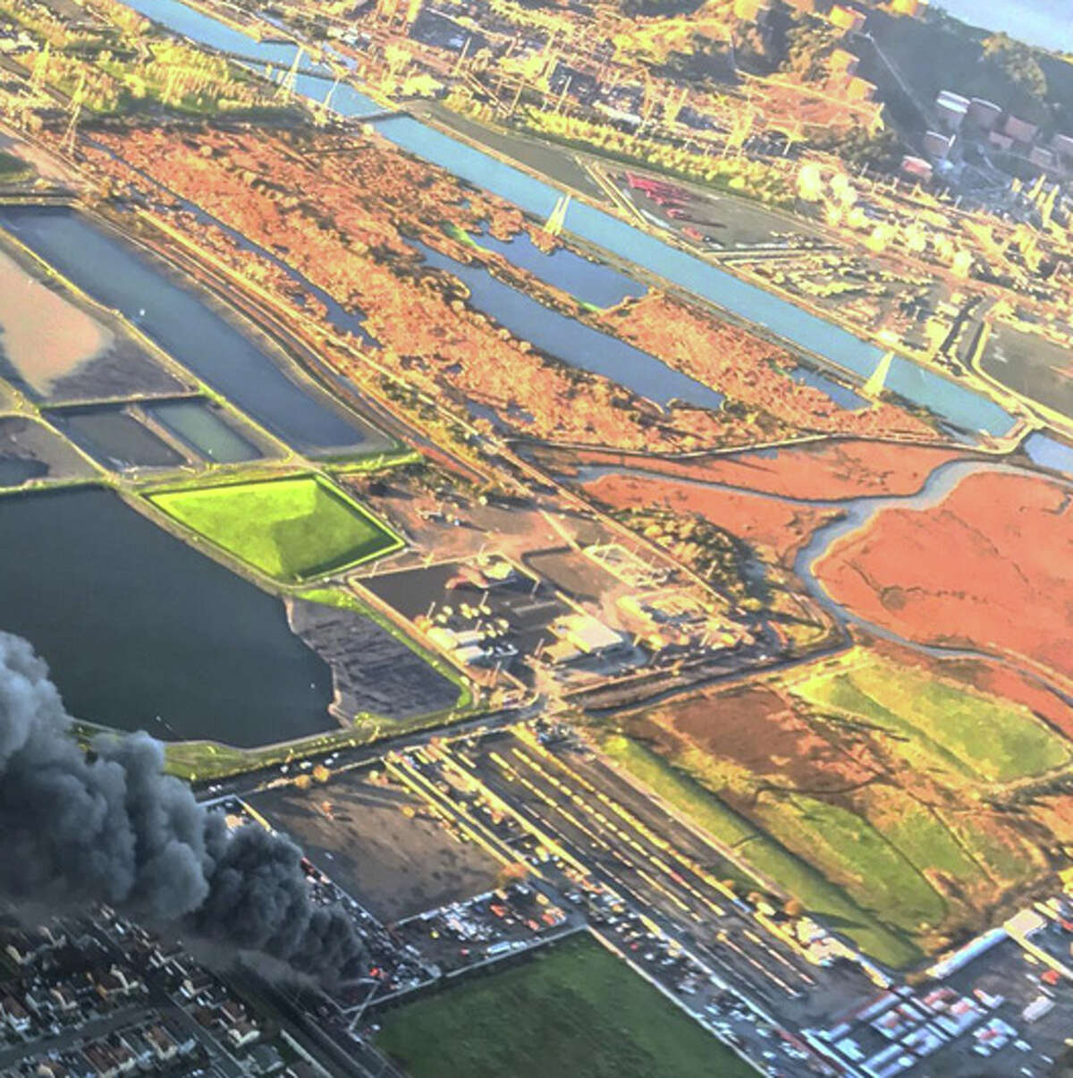 Richmond junkyard fire poses no major health issue, officials say