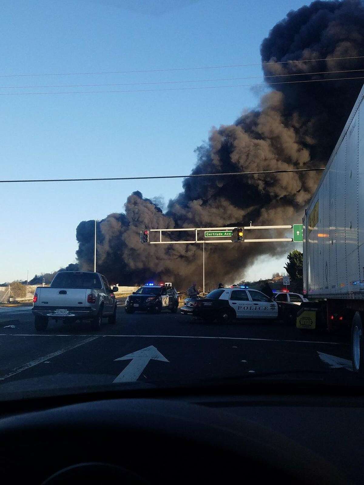 Richmond junkyard fire poses no major health issue, officials say