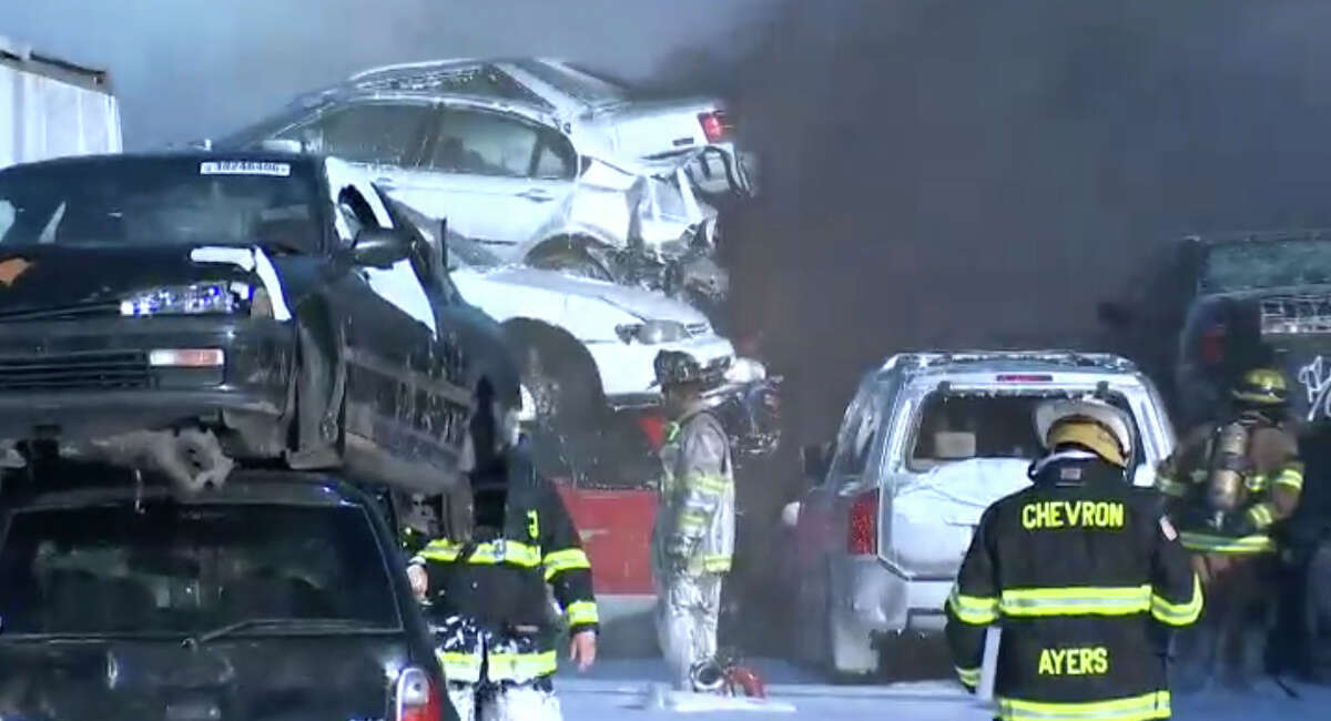 Richmond junkyard fire poses no major health issue, officials say