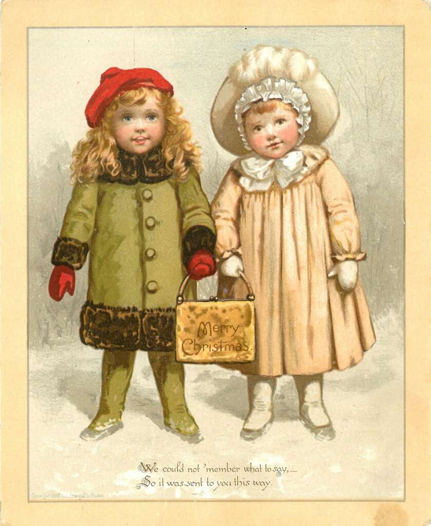 Christmas card origins: 150 years ago, designs surprise