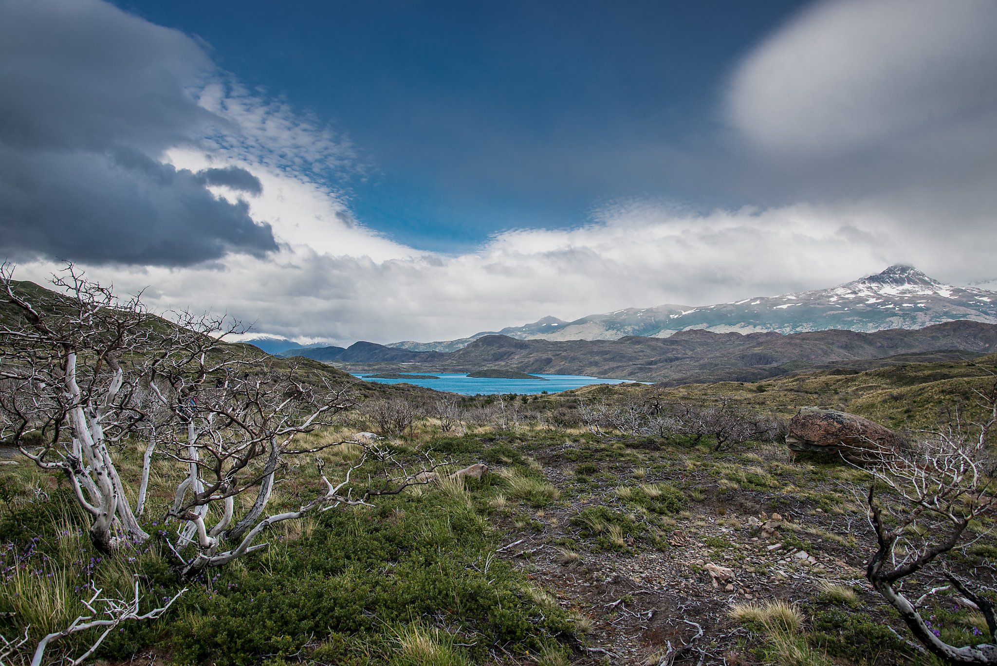 Trekking by wheelchair at the end of the Earth