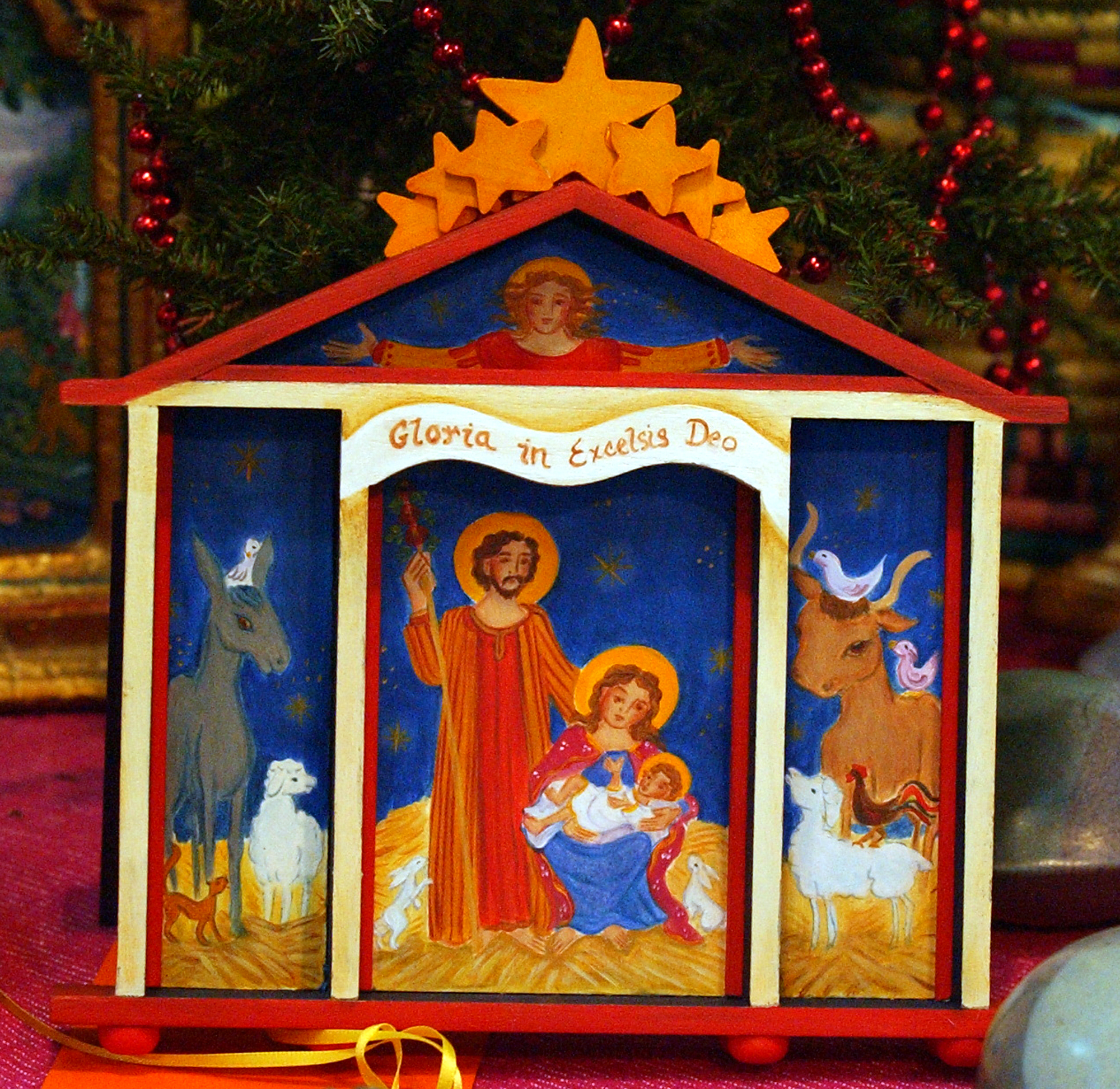 Sermon Share the story of Christ and his birth in a stable