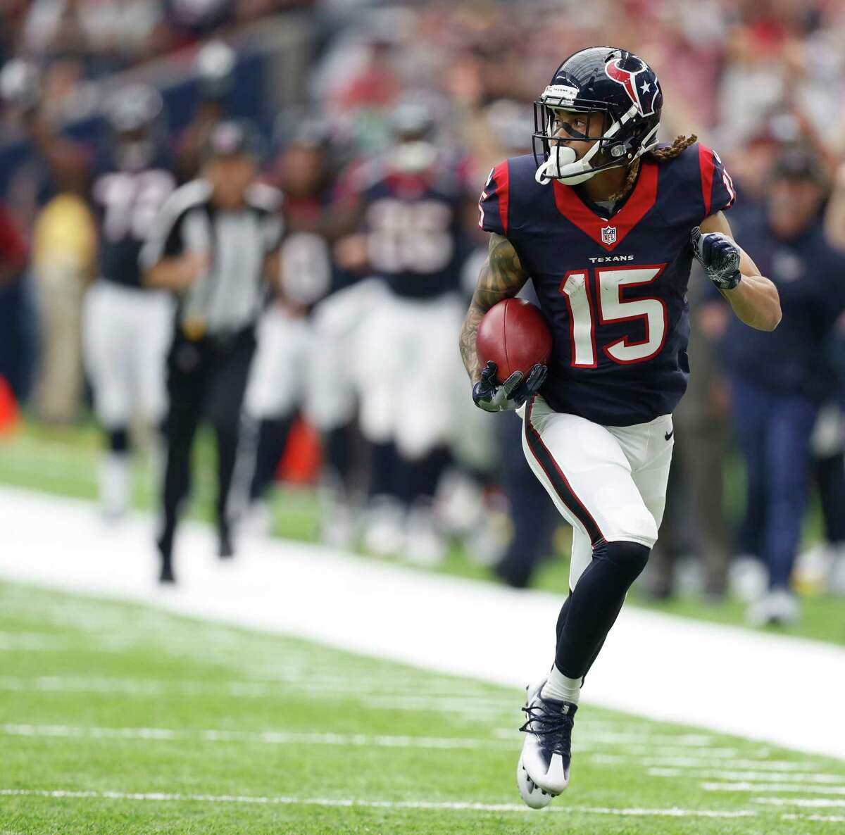 Will Fuller had a 67-yard punt return for a TD against the Titans in their first matchup.