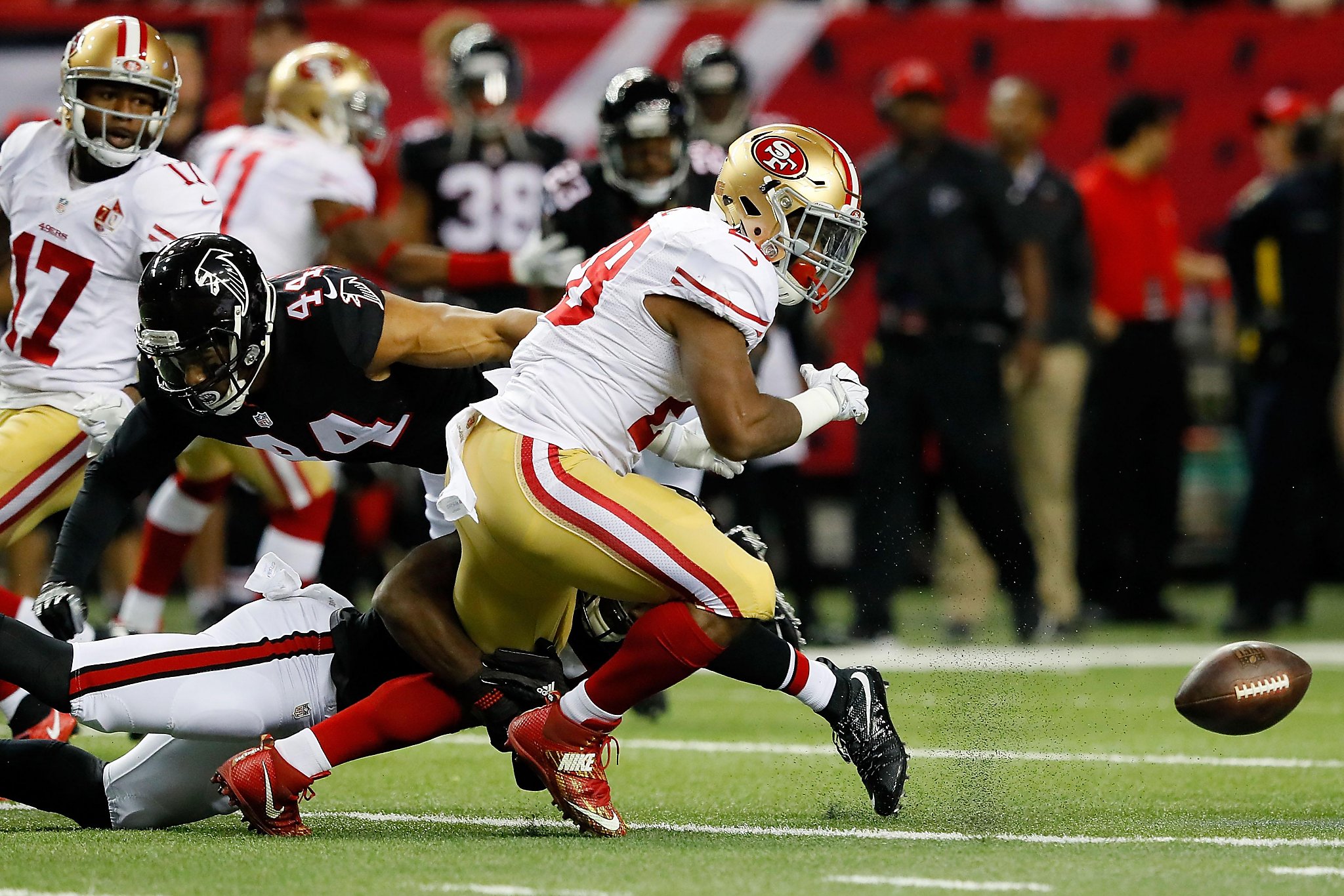 Grading the 49ers 41-13 loss to the Atlanta Falcons