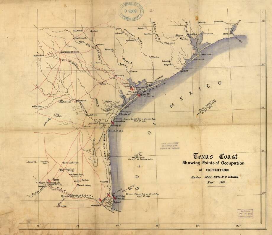 Civil War-era maps show Texas, Gulf of Mexico in new light - Houston