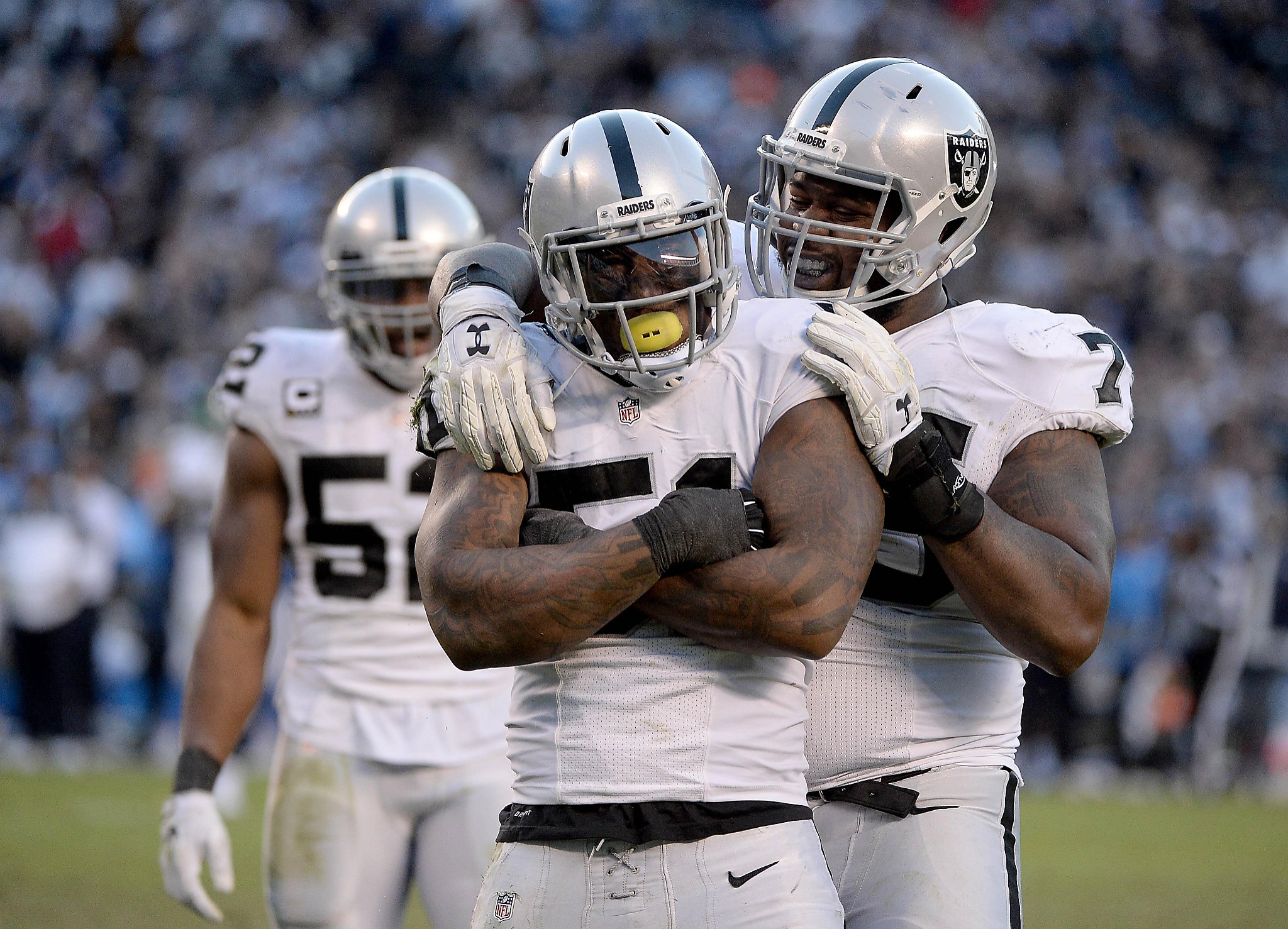 Raiders' Irvin making impact in season's final weeks