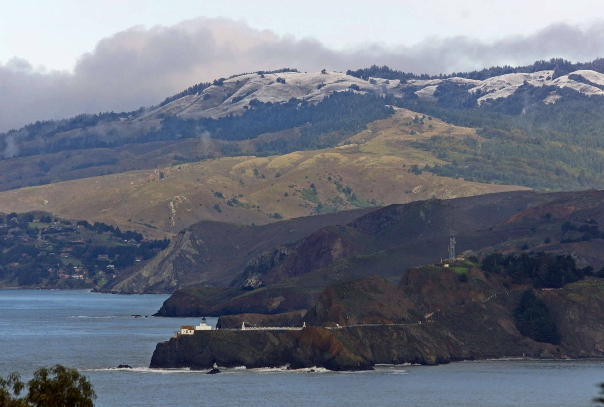 There is a tiny, magical chance the Bay Area might get snow on Christmas Eve