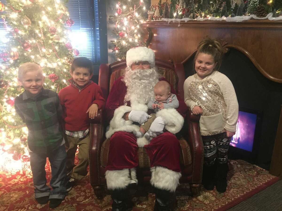 Christmas at the Mansion: Anayden Holloway, from left, Tristan Lambright, Kyse Holloway and Madisyn Lambright