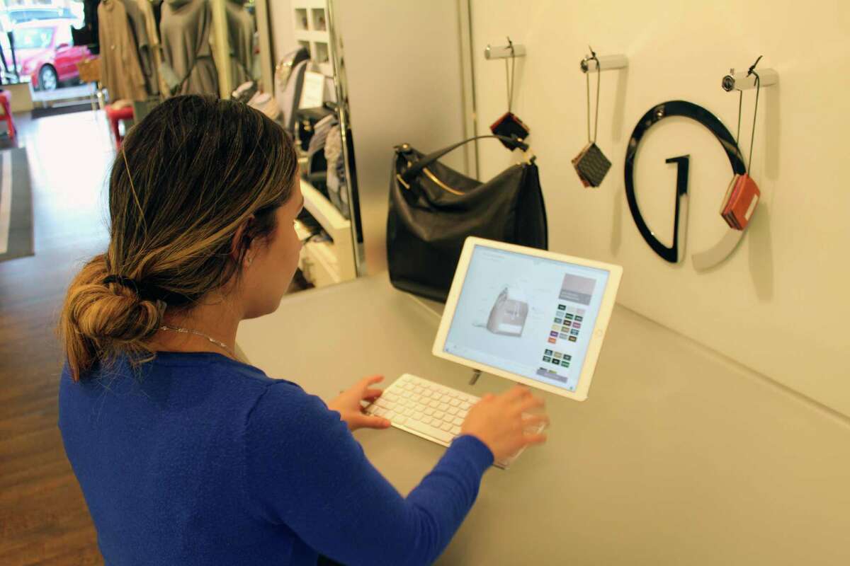 Luxury bag customization kiosk provides innovative shopping experience