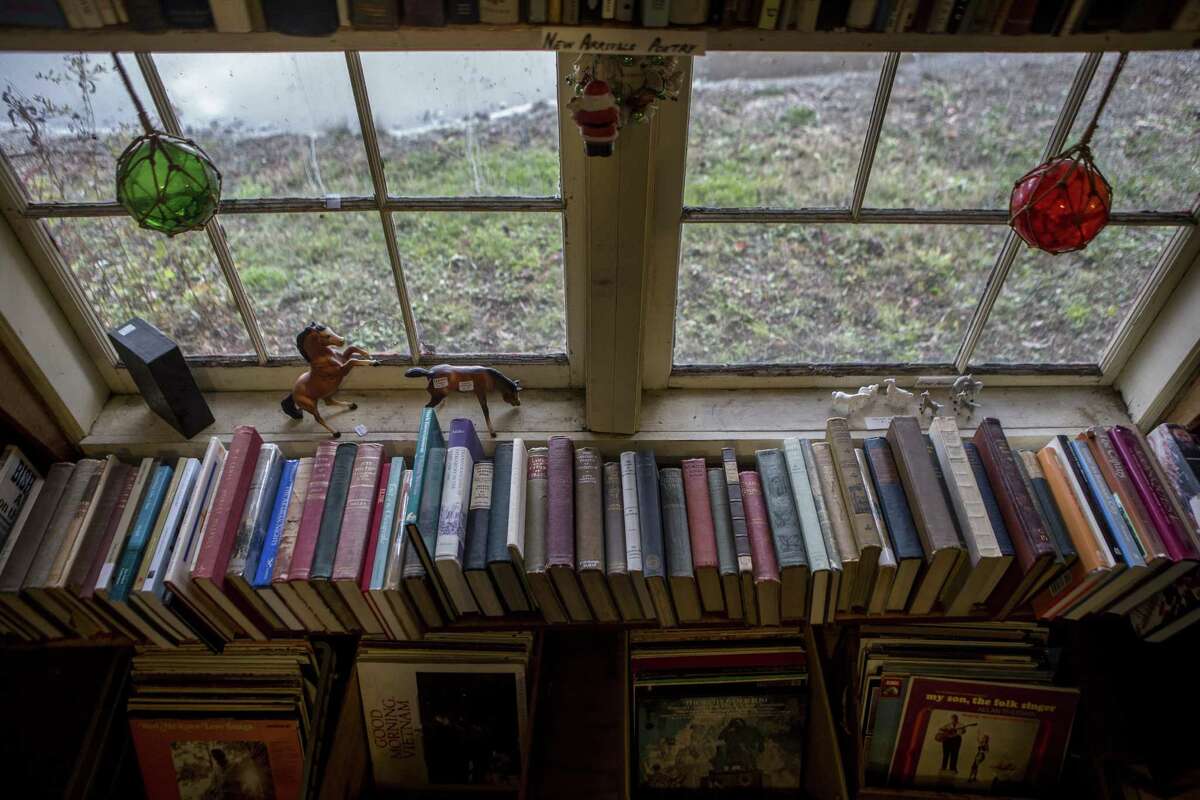 Whitlock’s Book Barn in Bethany is a rural used bookstore consisting of two barns on the side of a hill. The upper barn books on the first floor and maps, charts and political cartoons on the second floor. The lower barn contains books as well.