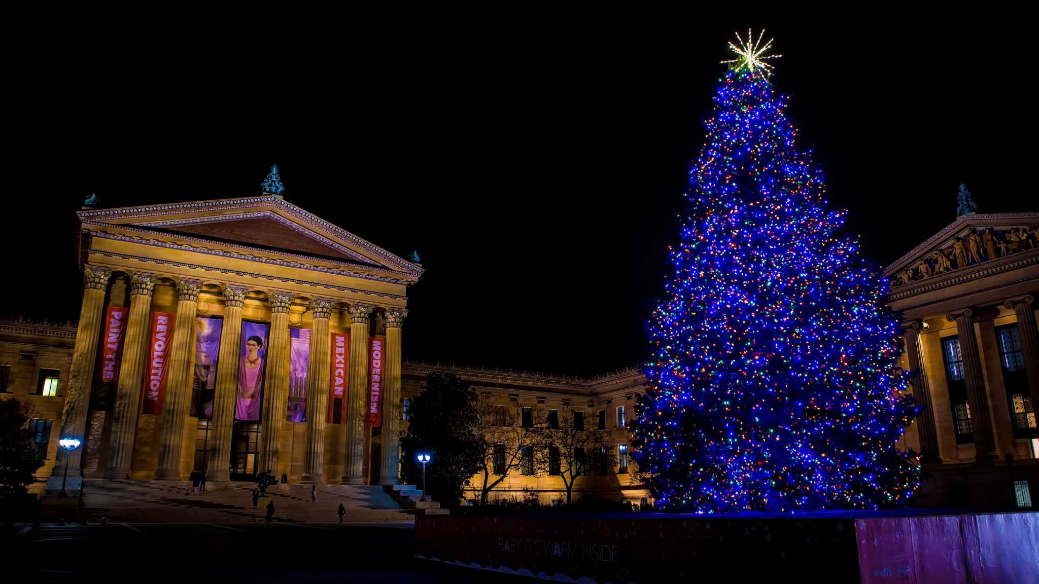 A patriotic Christmas in Philadelphia